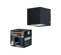 OSRAM Aplique SMART+ Beam para exterior Matter over Wifi, 8W 750lm gris, blanco dinámico (3000K a 6500K) y 16 mill. de colores, controlable por app, compatible con Amazon y Google