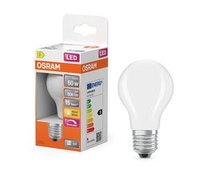 Osram bombila LED E27 acabado mate regulable 2700K de 5,9W (equivalente a 60W)