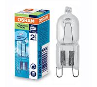 OSRAM Bombilla bi-pin Halopin G9 20W transparente 2.000 h EC:EPREL:714449