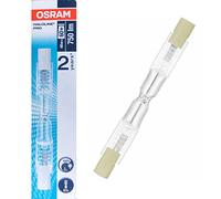 OSRAM - Bombilla halógena lineal HALOGENA LINEAL ECO 64684 78 mm 48 W con casquillo R7s, 750 lm y 2.000 horas de duración, ideal para lámparas de pie salón y lámparas mesita noche