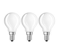 OSRAM Bombilla LED E14 4W blanco cálido 470 lm, set 3 u. EC:EPREL:523067
