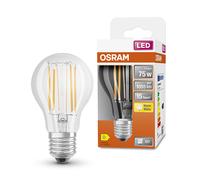 Osram Bombilla LED Pera A60 E27 Filamento Transparente 2700K 7,5 W (75 W)