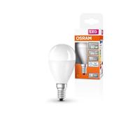 OSRAM - Bombilla LED esférica 6,5 W E-14 865 con luminosidad 806 lm y duración 15.000 horas para lámparas de mesita de noche, techo y apliques pared interior