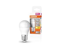 OSRAM - Bombilla LED esférica 6,5 W E-27 827 para luces interiores, plafón led techo y lámpara techo salón, 806 lm, 15.000 horas, forma clásica
