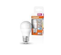 OSRAM - Bombilla LED esférica 7 W E27 840, 806 lm, 15.000 horas de duración, ideal para lámparas de techo, mesita de noche y salón, luces interiores