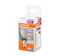 Osram Retrofit Classic P Dim Bombilla LED, Casquillo, 4000 K, 4 W, Equivalente a 40W, Base E14, Paquete individual
