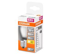 Osram - Bombilla LED esférica filamento mate 5,5 W E27 827 con luminosidad 806 lm y duración 15.000 horas para lámparas de techo, mesita de noche y salón