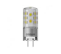 OSRAM - Bombilla LED G4 de 4 W, 12 V, 2700 K, base Gy6.35, ideal para lámparas mesita de noche, flexo escritorio y luces interiores, eficiencia energética A++