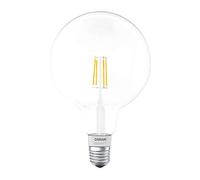 OSRAM Bombilla Led Globo Filamento Regulable E27, Vidrio