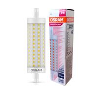 OSRAM - Bombilla LED LINEAL R7S 118mm 16W 2000 lm 2700K cálida para lámparas de pie salón, plafones led techo y apliques pared interior, 15.000 horas vida útil, tensión 220V