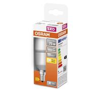 OSRAM bombilla LED Star Stick E14 9.5W blanco cálido EC:EPREL:523293