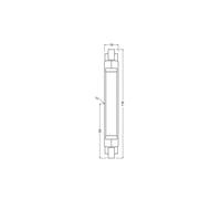OSRAM Bombilla LED varilla R7s 117,6 mm 8W 827 Slim Line EC:EPREL:2005323