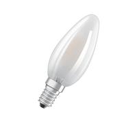 OSRAM Bombilla LED vela mate E14 4W 827 Paquete de 4 EC:EPREL:523071