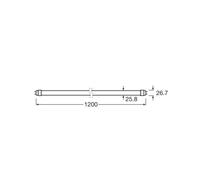 OSRAM bombilla tubular LED T8 15W tubo Bio-Lumilux 965 120cm EC:EPREL:1619076