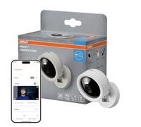 Osram Cámara Smart+ WiFi 4MP 2K QHD Visión nocturna 7m Audio bidireccional microSD 256GB Blanca