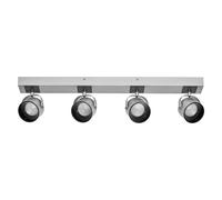 OSRAM DECOR SPOT JUPITER, 22W, 730 lúmenes, plateado, foco direccional, cabezales ajustables, versátil, ideal para interiores, luz de color blanco cálido, óptica de alta calidad, fácil instalación