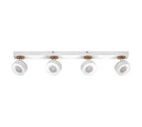 OSRAM DECOR SPOT PLUTO, 19,2W, 1.250 lúmenes, blanco, foco direccional, cabezales ajustables, versátil, ideal para interiores, luz blanca cálida, óptica de alta calidad, fácil instalación