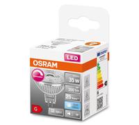 OSRAM - Dicroica LED SUPERSTAR 12V 4,9W 840 DIM con reflector dicroico para iluminación dirigida en interiores, regulable, 350 lm y 25.000 horas de duración, ideal para luces interiores, apliques pare