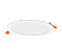 OSRAM Downlight Slim 225mm, luz LED empotrable, 22W, blanco frío 6500K, 2400 lúmenes, diseño plano, IP20, fácil instalación para salones y cocinas