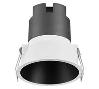 OSRAM Downlight SPOT TWIST 93, sw, 10W, 800lm, 830 WT | Spot Twist, Spot lights and ceiling spots, Blanco|Negro, 93 mm dia, 30000 h, Paquete de 1