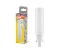 Osram Lámpara LED Dulux D/E 18 para casquillo G24Q-2 7 vatios 700 lúmenes 3000K giratoria