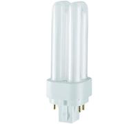 Osram Dulux - Lote de 10 bombillas D/E casquillo G24q-1, 13 W, 840 (4000 K) de ahorro energético con 4 pines, luz blanca fría