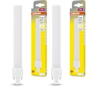 OSRAM DULUX S11 LED-Lampe für G23 Sockel, 6 Watt, 630 Lumen, Warmweiß (3000K), Ersatz für herkömmliche 11W-Dulux Leuchtmittel (Paquete de 2)