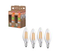 OSRAM en forma clásica de mini vela, con filamento LED decorativo en diseño