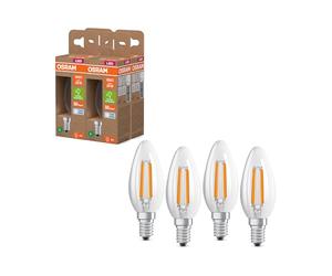 OSRAM en forma clásica de mini vela, con filamento LED decorativo en diseño