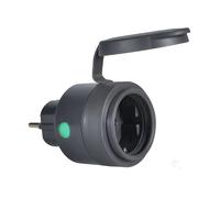 OSRAM - Enchufe inteligente WiFi IP44 para exterior con control por voz (Alexa y Google Assistant), compatible con LEDVANCE SMART+ App, ideal para iluminación exterior y jardín