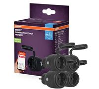 OSRAM Enchufe SMART+ ZIGBEE exterior Negro | SMART+ ZIGBEE Compact Outdoor Plug, Plugs, Negro, , Paquete de 1