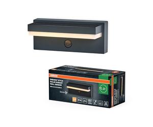 OSRAM ENDURA ESTILO SOLAR+USB ROBUST SENSOR Wall IP54 USB Dark Grey