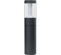 OSRAM ENDURA: Lámpara exterior LED de diseño moderno, 50 cm. Farola de aluminio en color gris oscuro, con luz que no deslumbra, protección IP54, ideal para iluminación de caminos