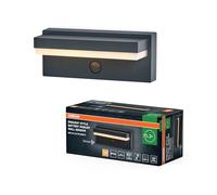 OSRAM Endura Style - Sensor de pared USB (IP54, USB, color gris oscuro)