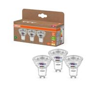Osram Bombilla LED PAR16 Energy Class 2,5 W 450 lm 2700 K GU10 vidrio 50 mm IP20 sin plomo