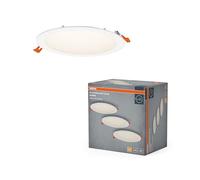 OSRAM Foco empotrable LED Essential Slim 225mm Blanco 22W 2000lm 3000K IP20, juego de 3