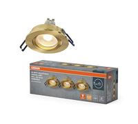 OSRAM Foco empotrable LED Spot Set DIM 6W Oro 85mm