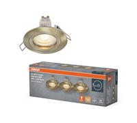OSRAM Foco empotrable LED Spot Set GU10 4,5W Latón Clic