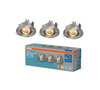 OSRAM Foco empotrable LED Spot Set IP65 4,5 W níquel satinado