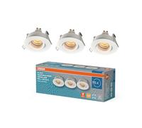 OSRAM Foco empotrable LED Spot Set IP65 GU10 4,5W Blanco