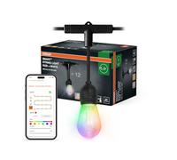 OSRAM Guirnalda luces WiFi exterior SMART+, 4.5W, negra