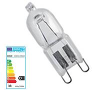 OSRAM Halopin Eco Star G9 - Lámpara halógena de bajo consumo (33 W, WA)