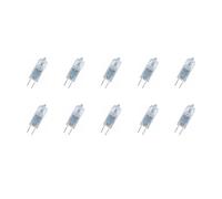 Osram Halostar Starlite 64415 S - Lote de 10 bombillas halógenas (10 W, 12 V, G4, 2800 K, intensidad regulable, 130 lúmenes)