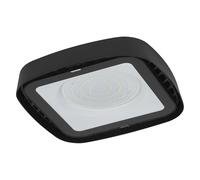 OSRAM Highbay Ufo, lámpara de techo negra, ofrece 130W y 15000lm de luz blanca natural con 6500 K, protección IP65 contra chorros de agua y polvo (estanca), ideal para techos altos