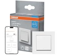 OSRAM Interruptor de pared SMART+ WiFi 1 botón magnético USB-C, Interruptor de pared SMART+ WiFi de 1 botón, magnético, recargable por USB-C, 6 meses de duración de la batería, compatible con Alexa