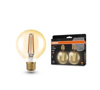 OSRAM lampada LED vintage 1906 Edison, 4,8 W, 420 lm,colore della luce bianco caldo,dim,CRI 80,E27,luce istantanea al 100%, ideal para installazioni decorativo, risparmio energético