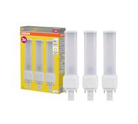 OSRAM Lámpara Compacta DULUX D26 LED 9W G24D-3 3000K