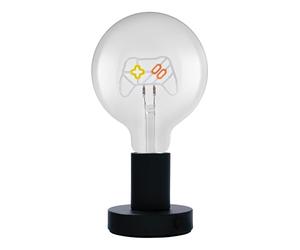 OSRAM Lámpara de mesa LED 1906 Letter, controlador, señal, 1,2 W, E27 | 1906 Letter Table, Ambient Mood Light, Negro, 125 mm dia, 15000 h, Paquete de 1