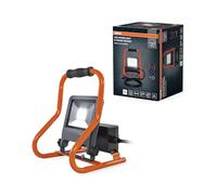 OSRAM Lámpara de trabajo R-Stand Socket 30W IP44 2×3000W giratoria | LED Worklight R-Stand Socket, Outdoor Lighting (Special), Dark gray, 25000 h, Paquete de 1