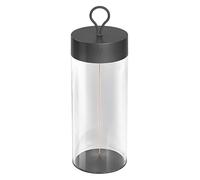OSRAM Luz de suelo FILAMENTO DECOR 320mm, gris oscuro, 1.2W, 105lm, inalámbrico, regulable, tecnología táctil, batería de litio, IP20, 2700K.